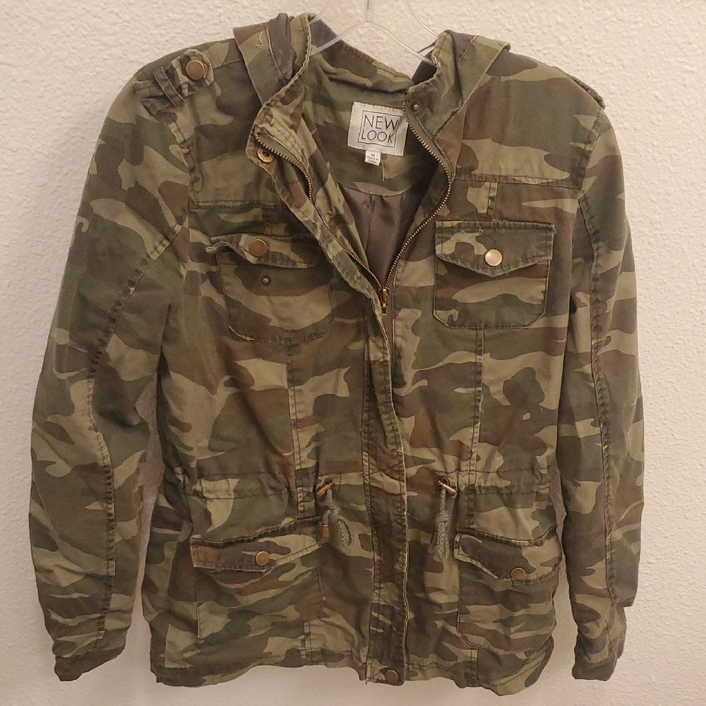 New Look Camouflage Utility Jacket